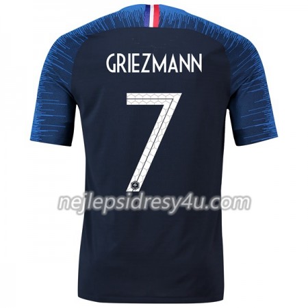 Fotbalový Dres Francie Griezmann 7 Domácí MS 2018